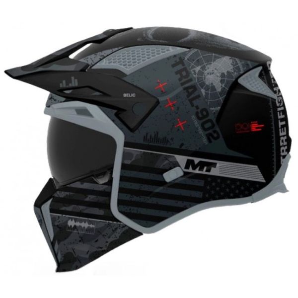 Мотошолом MT STREETFIGHTER SV S BELIC B2 Matt XL