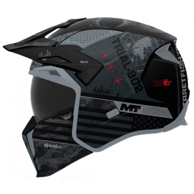 Мотошолом MT STREETFIGHTER SV S BELIC B2 Matt XL