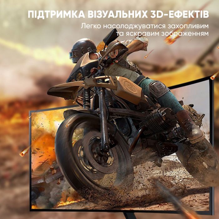 Кабель UGREEN DP114 DP 1.4 Male to Male Plastic Case Braided Cable 2m (UGR-80392) (UGR-80392)