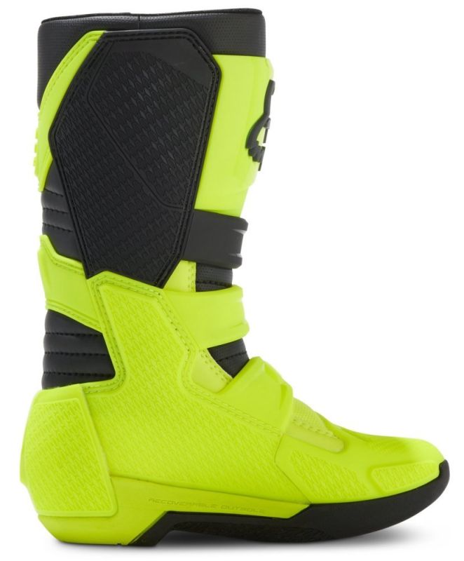 Мотоботи FOX Comp Youth Boot Flo Yellow 3