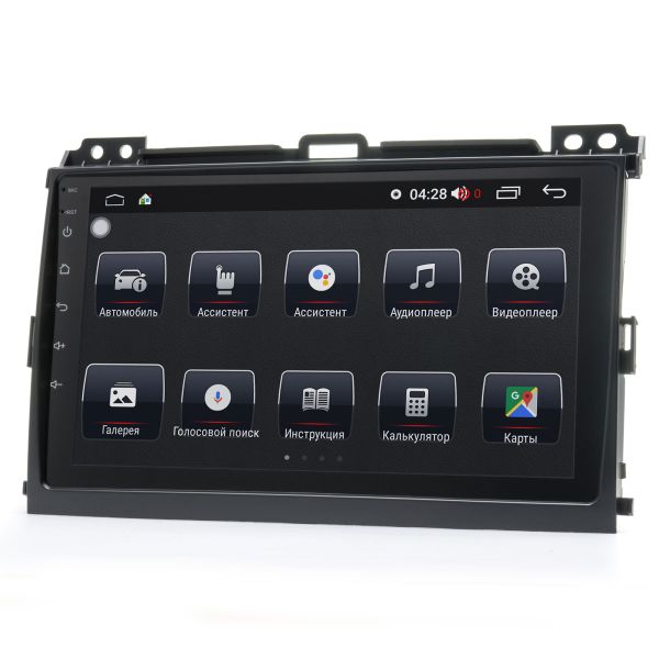 Штатна магнітола Prime-X 22-002/9M 2K, 4+64, 4G. LEXUS GX 470 2002-2009