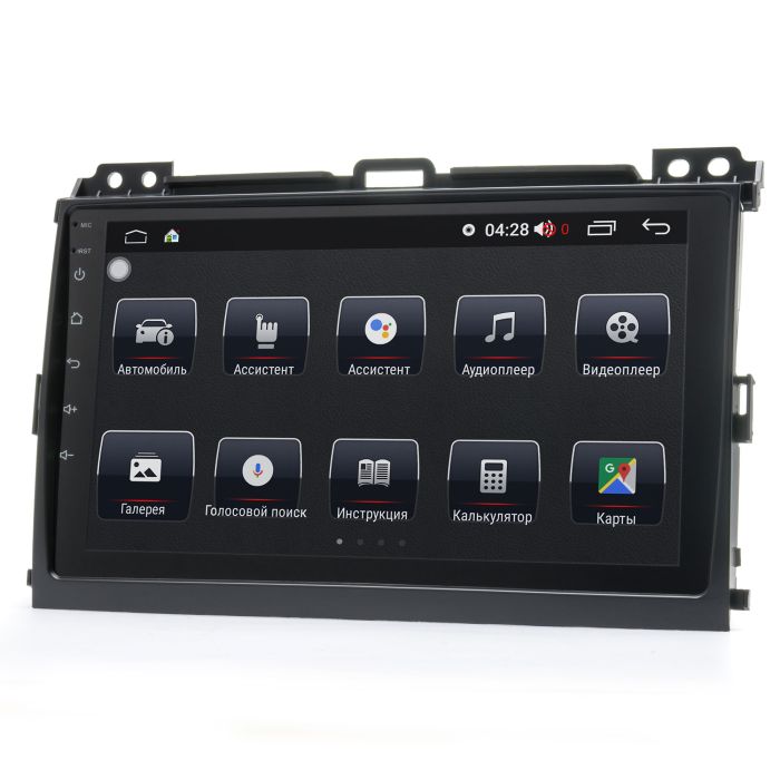 Штатна магнітола Prime-X 22-002/9M 2K, 4+64, 4G. LEXUS GX 470 2002-2009