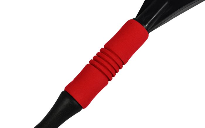 Щітка для снігу зі скребком 58см Гранада червона 32301Red-IS