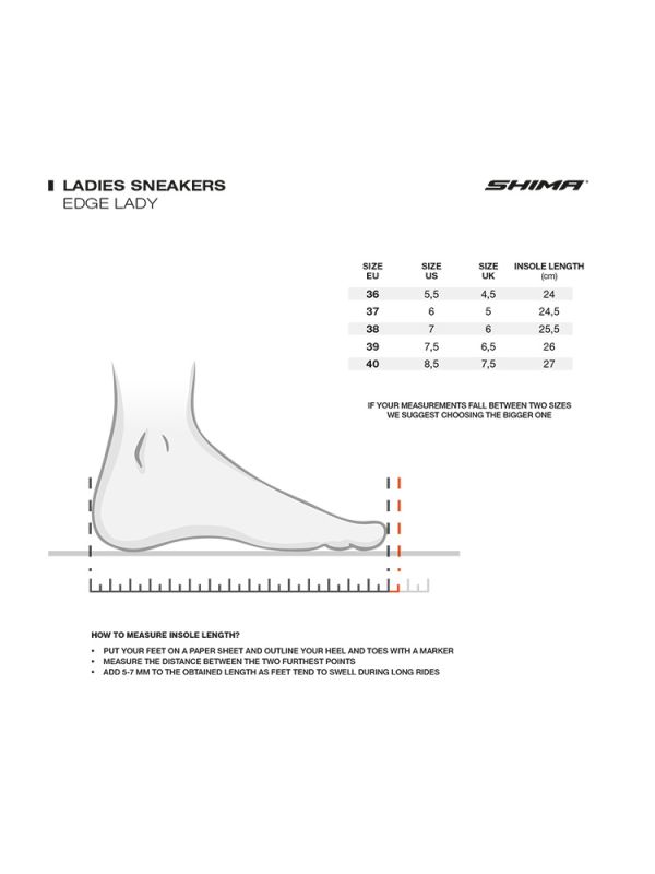 Моточеревики Shima Edge Vent LADY Pink 38