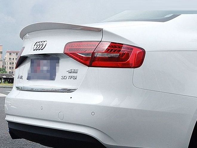 Спойлер на Audi A4 B8 стиль S4 ABS-пластик (2012-2015)