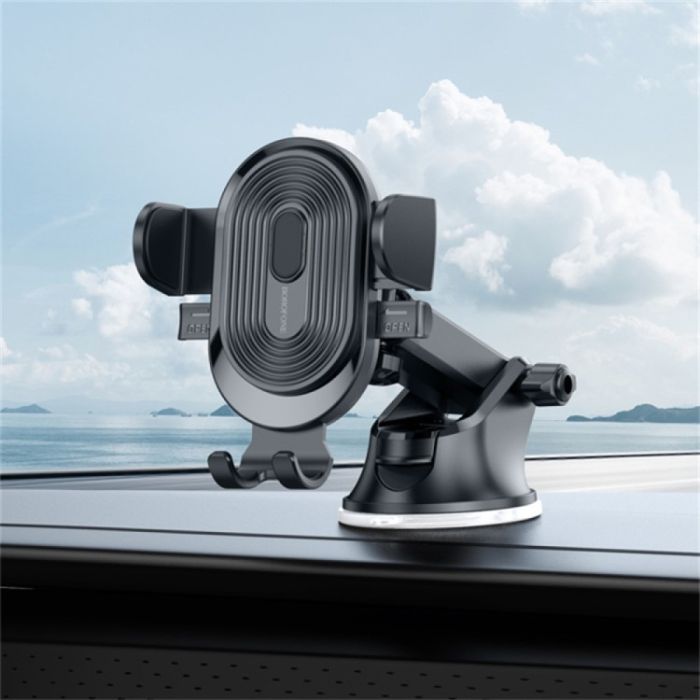 Автотримач для телефона BOROFONE BH85 Experience one-button car holder(center console) (6941991100246)