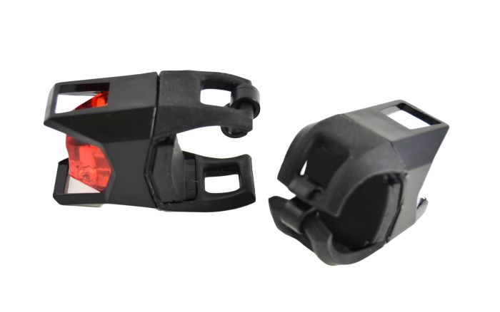 Ліхтарик блимавка комплект світлодіодні 2 LED "ECLIPSE" 2 режима 2 шт (92330-IS)