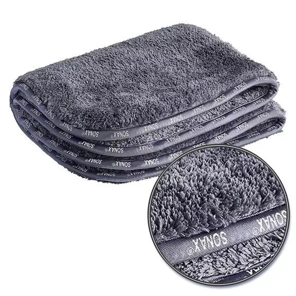 Набір із 3-х професійних серветок з мікрофібри 38х43 см SONAX Lackfinishtuch (450441)