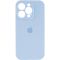 Чохол для смартфона Silicone Full Case AA Camera Protect for Apple iPhone 15 Pro 27,Mist Blue (FullAAi15P-27)