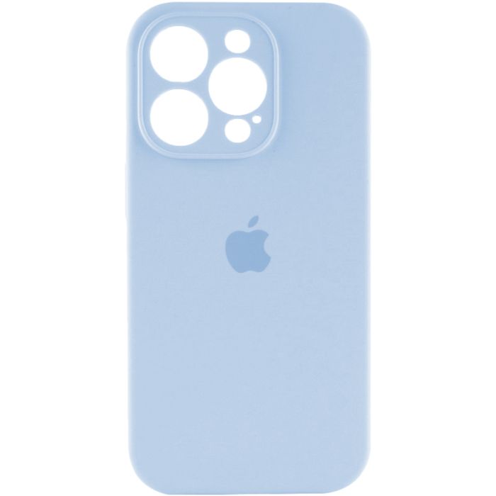 Чохол для смартфона Silicone Full Case AA Camera Protect for Apple iPhone 15 Pro 27,Mist Blue (FullAAi15P-27)