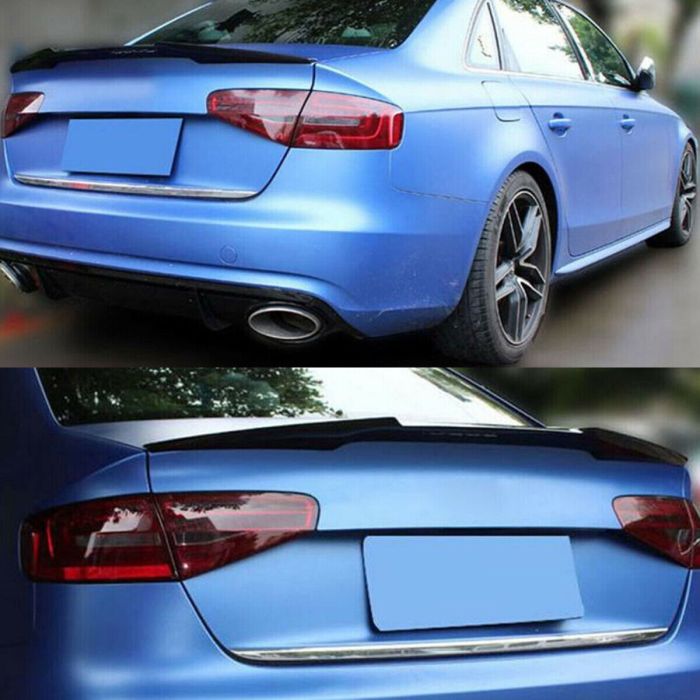Спойлер на Audi A4 B8 стиль М4 ABS-пластик (12-15 г.в.)