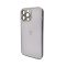 Чохол для смартфона AG Glass Matt Frame Color Logo for Apple iPhone 13 Pro Max Titanium Grey (AGMattFrameiP13PMGrey)