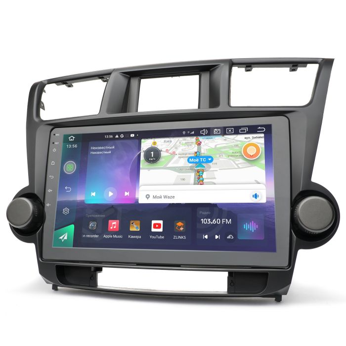 Штатна магнітола Prime-X 22-099/10G TOYOTA Highlander 2009-2014