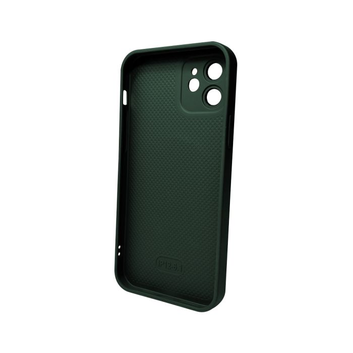 Чохол для смартфона AG Glass Matt Frame Color Logo for Apple iPhone 12 Cangling Green (AGMattFrameiP12Green)
