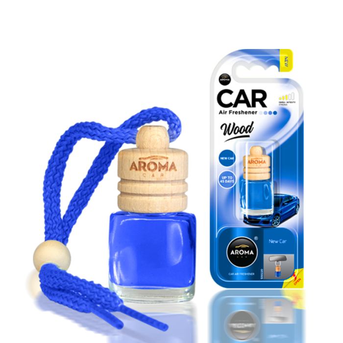 Автомобильный ароматизатор Aroma Car Wood New Car 6 мл для салона авто (63110)
