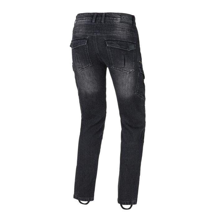Мотоджинси одношарові SECA Badlands DYN Black W38-L32