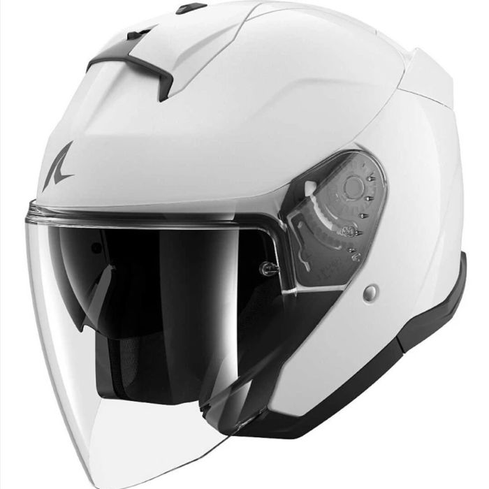 Мотошолом SHARK Skwal Jet Blank Pearly White M