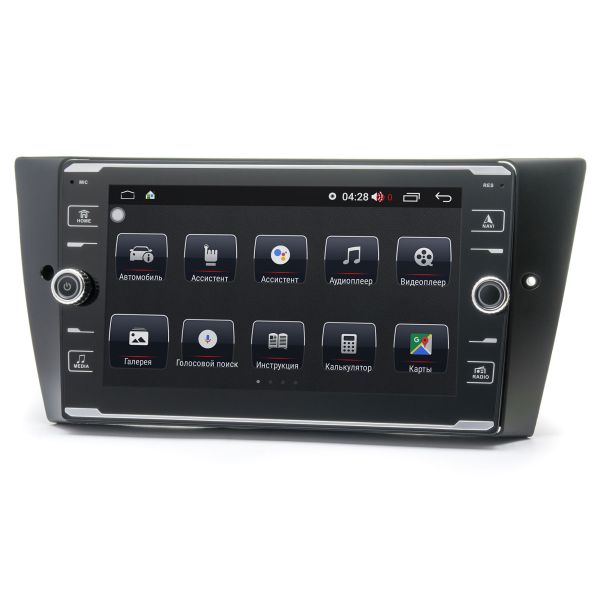 Штатна магнітола Prime-X 22-125/8K, 4+64, 4G. BMW 3-Series (E90/91/E92/E93) 2004-2012 без навігації
