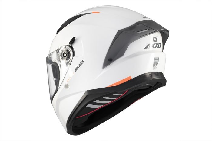 Мотошолом AXXIS PANTHER SV Solid A0 Gloss White M