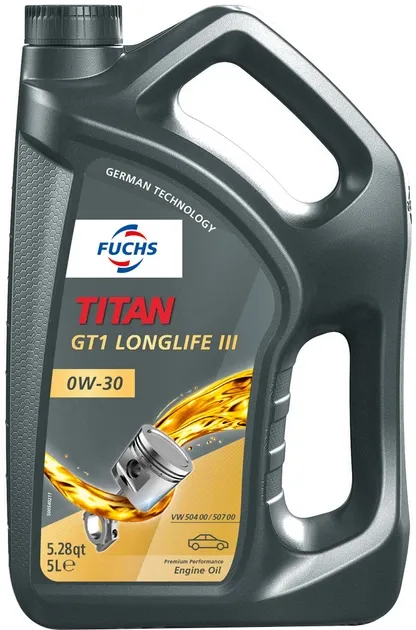 Fuchs Titan GT1 LONGLIFE III 0W-30 5 л.