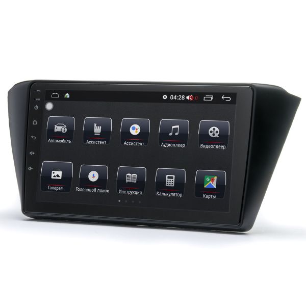 Штатна магнітола Prime-X 22-571/9B, 4+32, 4G. SKODA Fabia (NJ) 2014+
