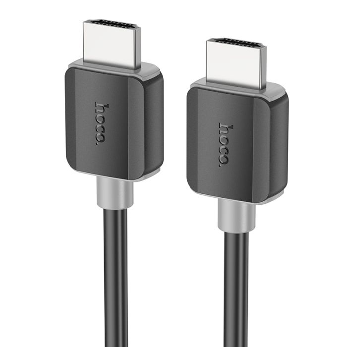 Кабель HOCO US08 HDTV 2.0 male-to-male 4K HD data cable(L=2M) Black (6931474799395)