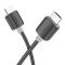 Кабель HOCO US08 HDTV 2.0 male-to-male 4K HD data cable(L=2M) Black (6931474799395)