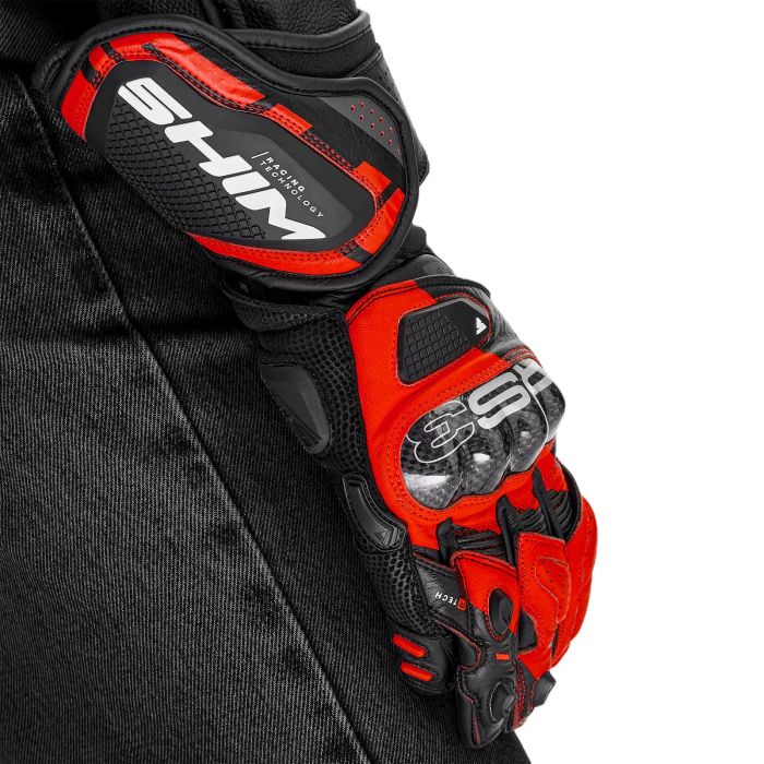 Моторукавички Shima RS-3 Fluo Red M