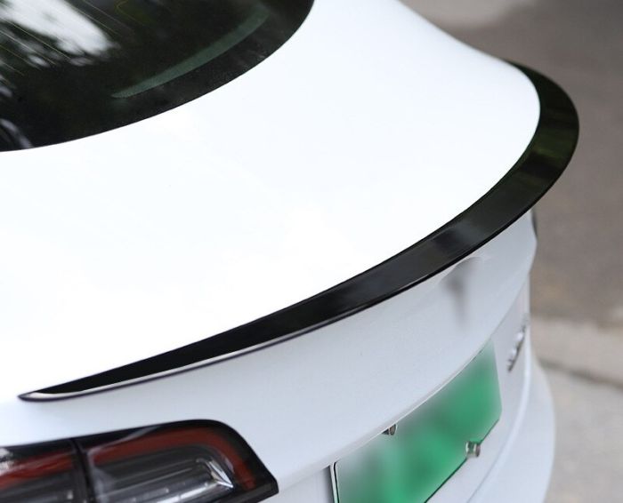 Спойлер Tesla Model 3 ABS-пластик (17-22 г.в.)