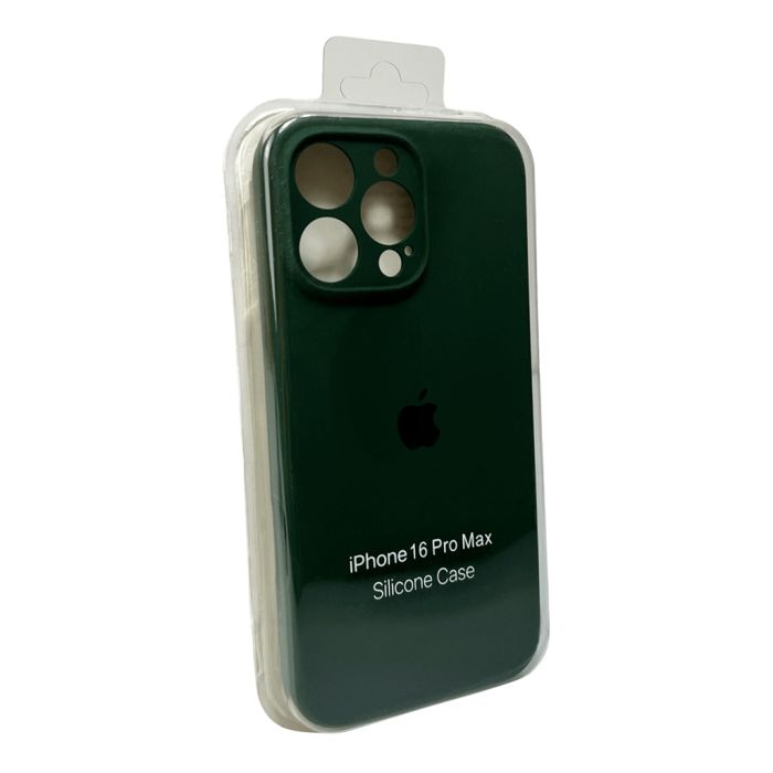 Чохол для смартфона Silicone Full Case AA Camera Protect for Apple iPhone 16 Pro 46,Pine Green (FullAAi16P-46)