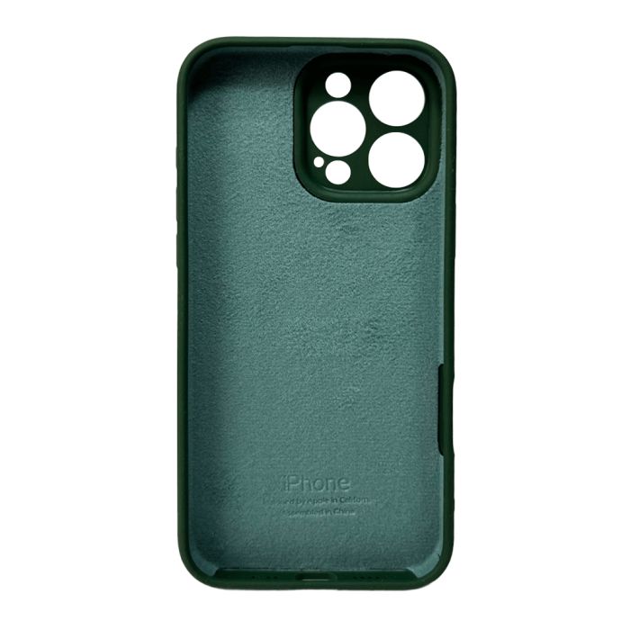 Чохол для смартфона Silicone Full Case AA Camera Protect for Apple iPhone 16 Pro 46,Pine Green (FullAAi16P-46)