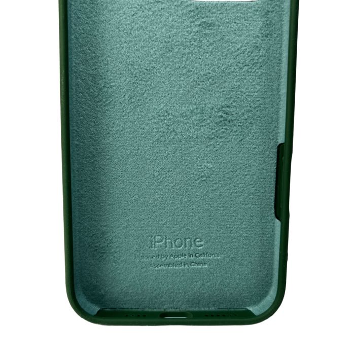 Чохол для смартфона Silicone Full Case AA Camera Protect for Apple iPhone 16 Pro 46,Pine Green (FullAAi16P-46)
