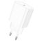 Мережевий зарядний пристрій BOROFONE BA71A Power single Port PD20W charger White (6974443387964)