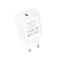 Мережевий зарядний пристрій BOROFONE BA71A Power single Port PD20W charger White (6974443387964)