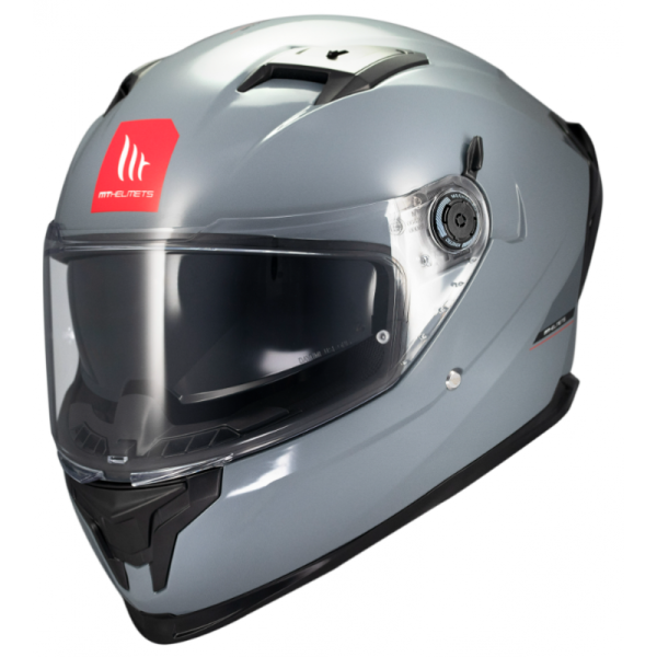 Мотошолом MT BRAKER SV Solid Gloss Grey A12 XS