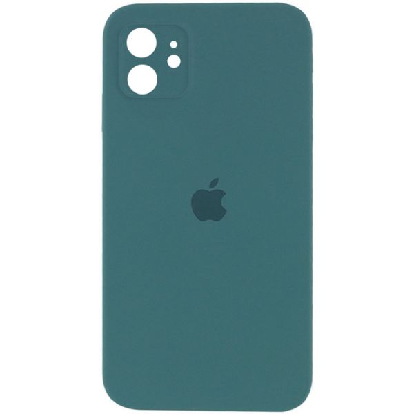 Чохол для смартфона Silicone Full Case AA Camera Protect for Apple iPhone 11 46,Pine Green (FullAAi11-46)