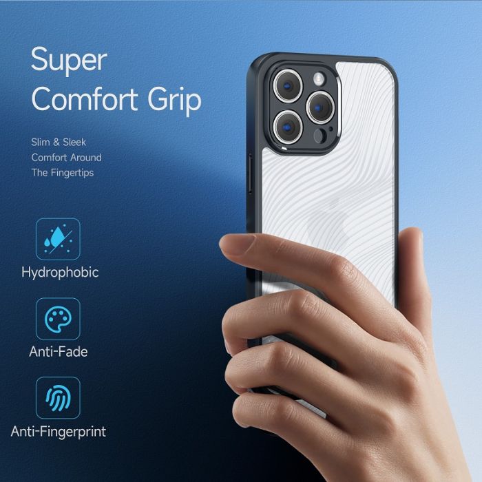 Чохол для смартфона DUX DUCIS Aimo for Apple iPhone 15 Pro Black (DUXiP15PBlack)