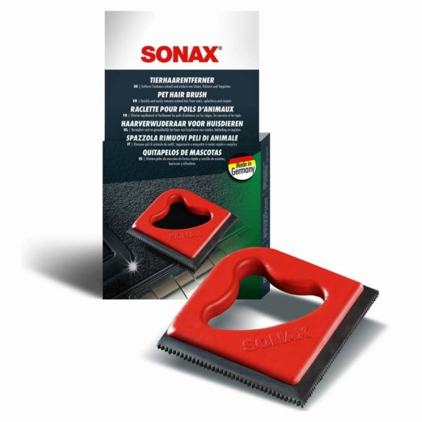 Щітка-гребінець гумова для видалення шерсті домашніх тварин SONAX TierhaarEntferner (497800)