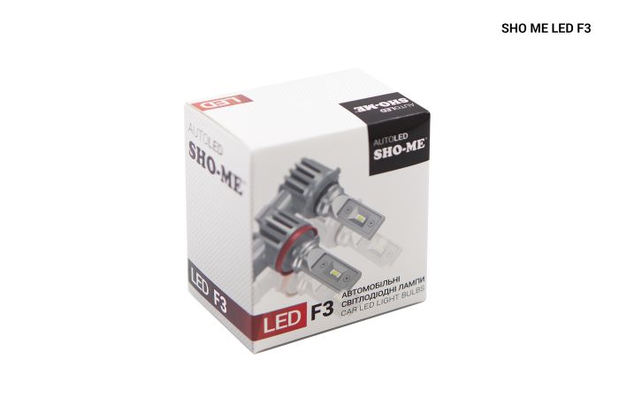 Комплект светодиодных ламп Sho-Me F3 H1 20W