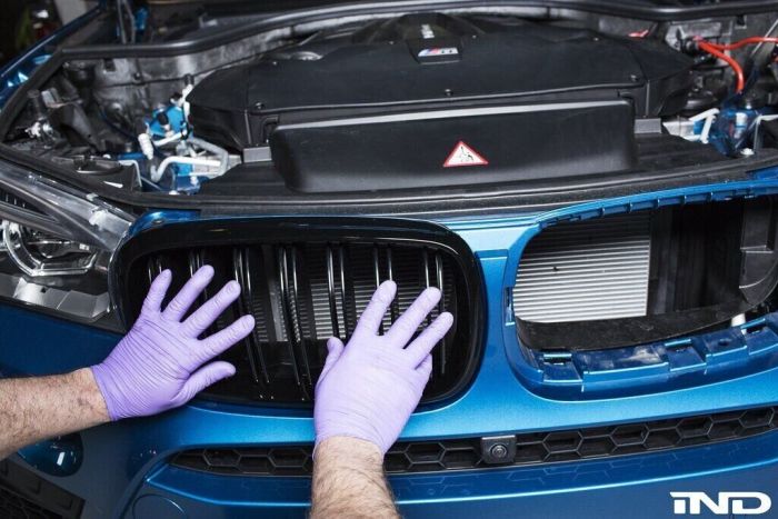 Решетка радиатора BMW X5 Е70/ X6 E71 стиль М