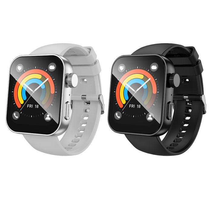 Смарт-годинник BOROFONE BD13 42mm. 230 mAh. Smart sports watch (call version) Black (6941991120633)