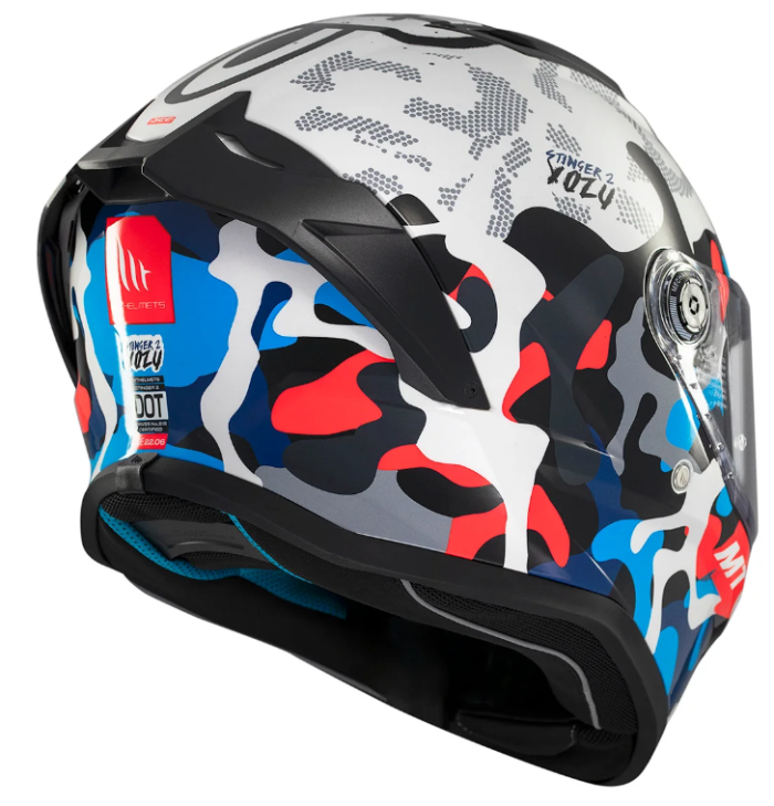 Мотошолом MT STINGER 2 YOZU A7 GLOSS S