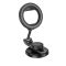 Автотримач для телефона HOCO H77 View folding magnetic ring car holder (center console) Black Metal Gray (6942007647878)