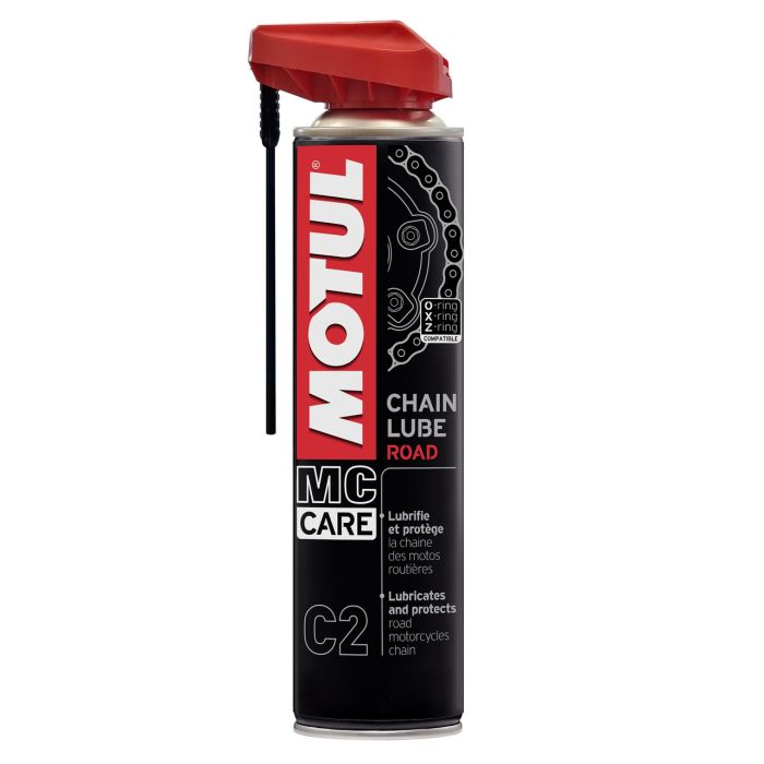 Смазка цепи Motul C2 Chain Lube Road (400мл) Clear