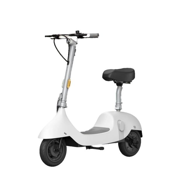 Електросамокат з сидінням OKAI Ceetle PRO EA10C White 10', 350(900)W, 25Km/h, 10.4Ah, 55Km, 20%, NFC, App.29kg (EA10C-W)