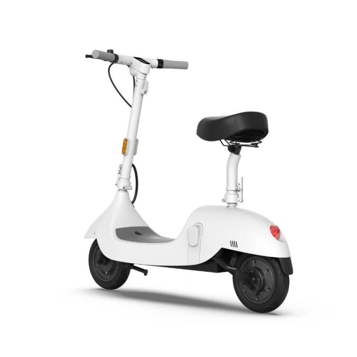 Електросамокат з сидінням OKAI Ceetle PRO EA10C White 10', 350(900)W, 25Km/h, 10.4Ah, 55Km, 20%, NFC, App.29kg (EA10C-W)
