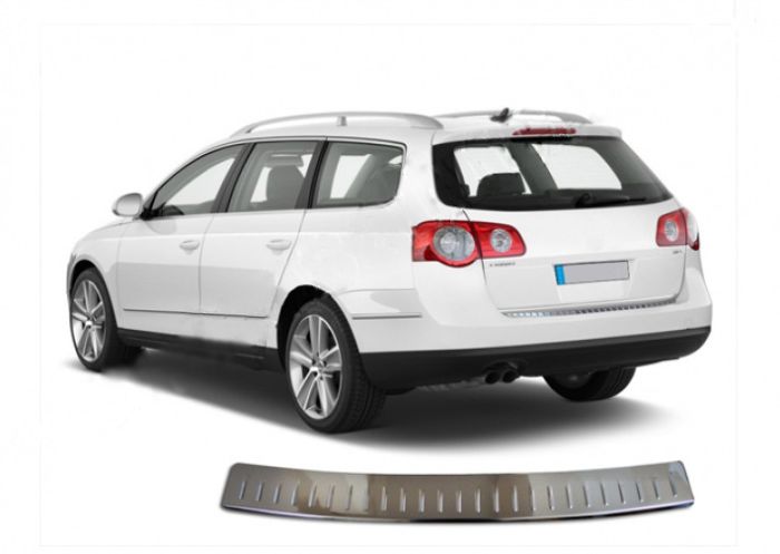Накладка на задний бампер OmsaLine (только для SW) для Volkswagen Passat B6 2006-2012 гг