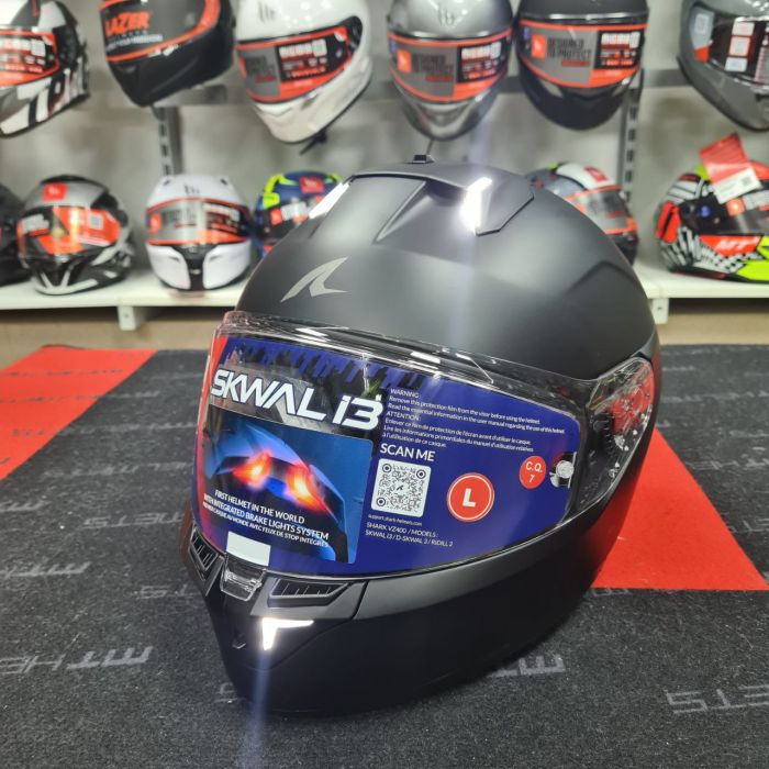 Мотошолом SHARK SKWAL i3 Dark Shadow Edition Matt Black L