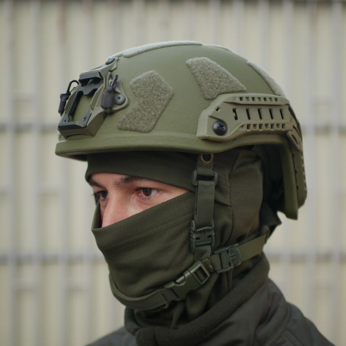 Баллистический шлем Олива (M) FAST PE GEN III AGGRESSIVE