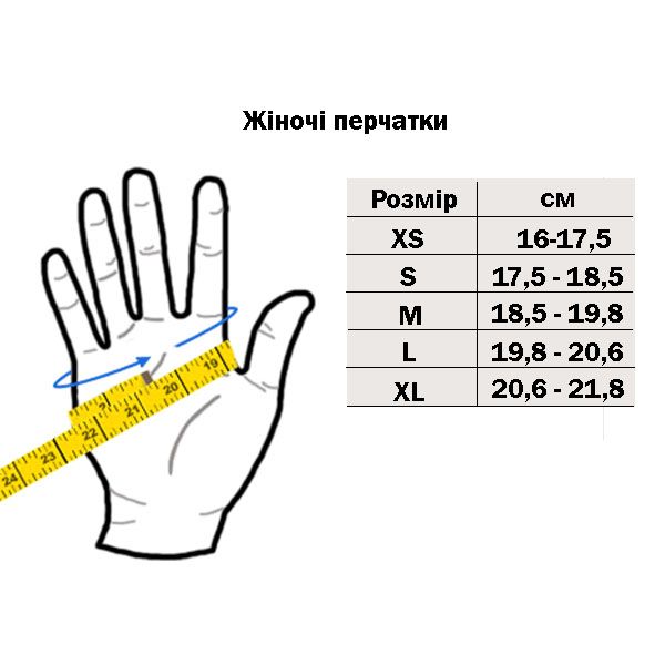 Моторукавички Shima Hero LADY Fluo L